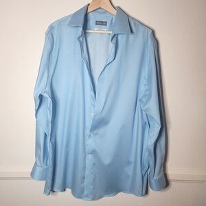 Michael Kors Regular Fit Airsoft Stretch Non-Iron Performance Solid Dress Shirt 